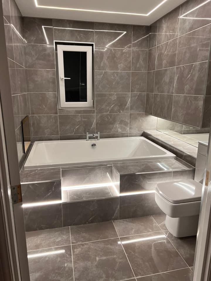 Luxury bathroom renovation