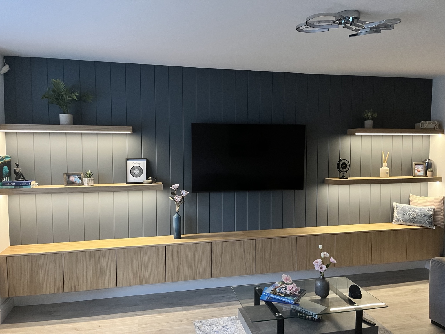 Bespoke media wall